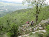 04. Izlaskom iz šume, dočekao nas je vjetar, oblaci su zaklonili sunce i naravno mi smo išle dalje